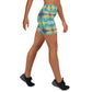 DMV 0231 Chic Boho Yoga Shorts