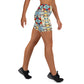 DMV 0533 Geo Boho Yoga Shorts