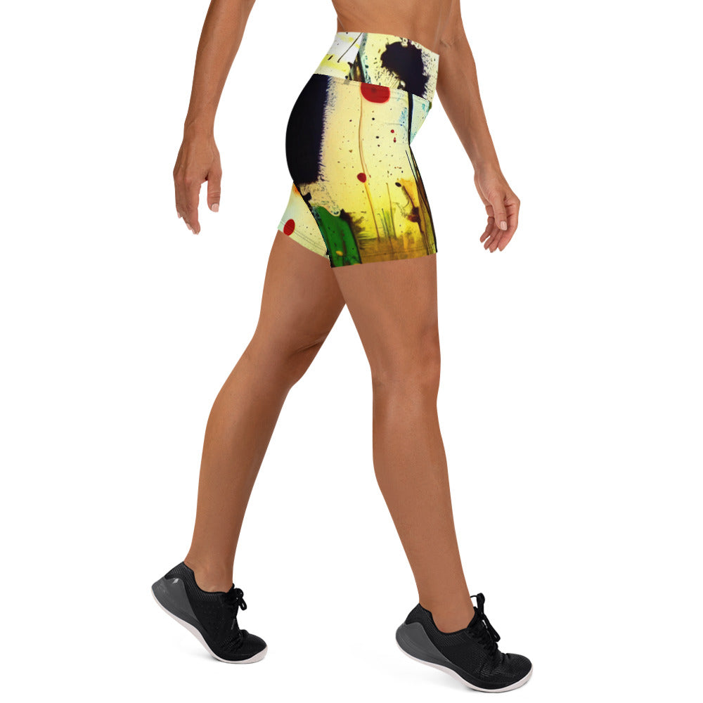 DMV 1217 Avant Garde Yoga Shorts