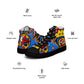 DMV 0235 Psy Art Men’s high top canvas shoes