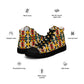 DMV 0281 Vintage Artsy Men’s high top canvas shoes