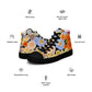DMV 0004 Floral Men’s high top canvas shoes