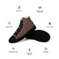 DMV 0270 Psy Artsy Men’s high top canvas shoes