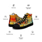 DMV 0279 Avant Garde Men’s high top canvas shoes