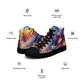 DMV 0308 Abstract Art Men’s high top canvas shoes