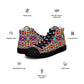 DMV 1357 Psy Artsy Men’s high top canvas shoes