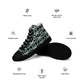 DMV 0414 Conceptual Artsy Men’s high top canvas shoes