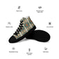 DMV 0408 Chic Boho Men’s high top canvas shoes