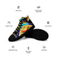 DMV 0258 Retro Art Men’s high top canvas shoes