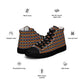 DMV 1863 Psy Artsy Men’s high top canvas shoes