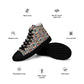 DMV 0771 Geo Boho Men’s high top canvas shoes