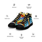 DMV 0262 Retro Art Men’s high top canvas shoes