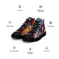 DMV 0308 Abstract Art Men’s high top canvas shoes