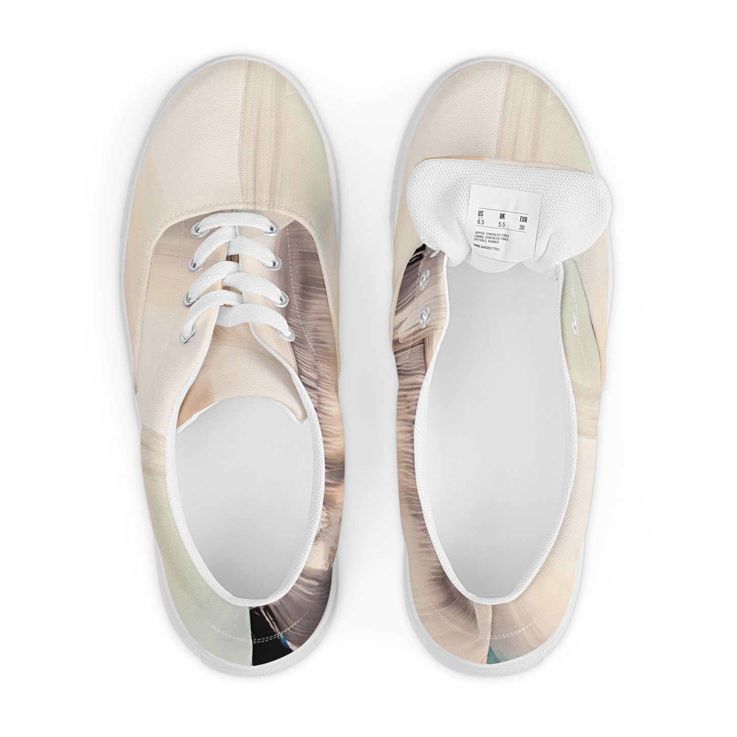 DMV 1352 Avant Garde Men’s lace-up canvas shoes