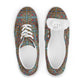 DMV 1021 Conceptual Artsy Men’s lace-up canvas shoes