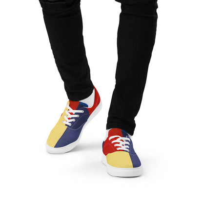 DMV 0050 Avant Garde Men’s lace-up canvas shoes