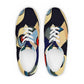 DMV 0234 Abstract Art Men’s lace-up canvas shoes