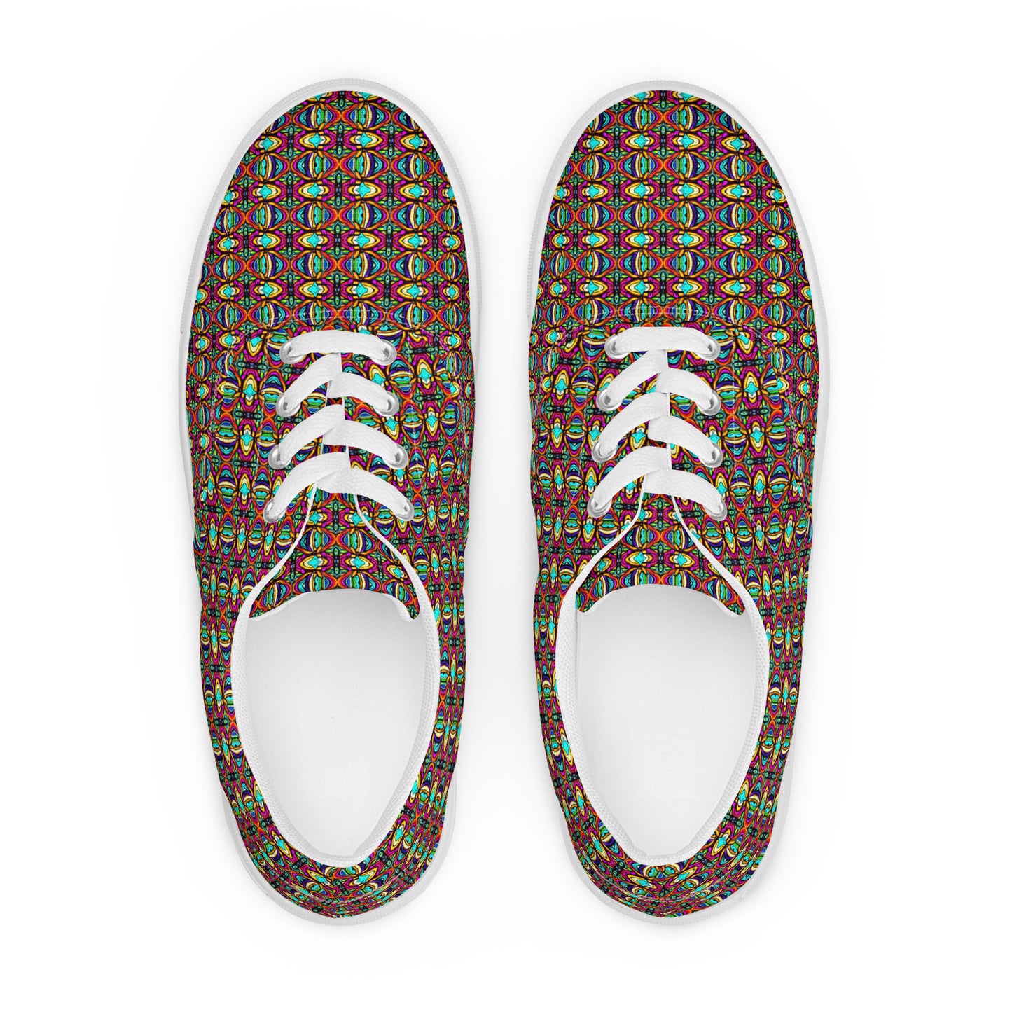 DMV 0241 Psy Artsy Men’s lace-up canvas shoes