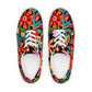 DMV 0116 Floral Men’s lace-up canvas shoes