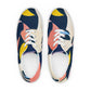 DMV 0175 Abstract Art Men’s lace-up canvas shoes