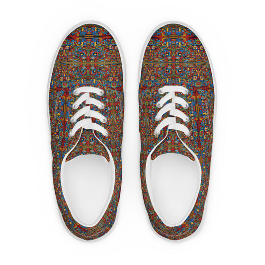 DMV 1358 Psy Artsy Men’s lace-up canvas shoes