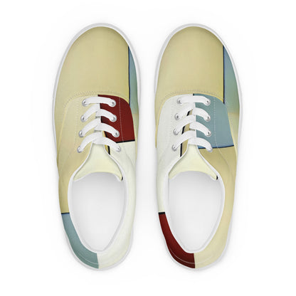 DMV 0177 Avant Garde Men’s lace-up canvas shoes