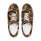 DMV 1521 Retro Art Men’s lace-up canvas shoes