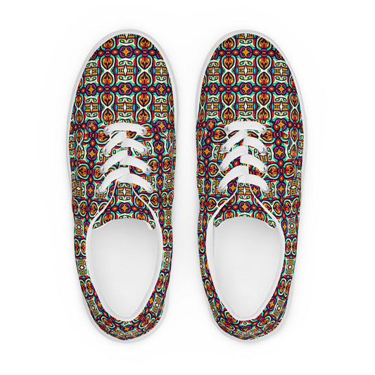 DMV 1348 Psy Artsy Men’s lace-up canvas shoes