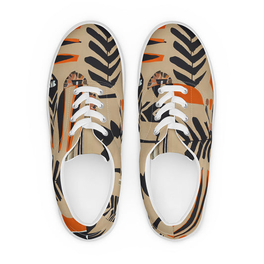 DMV 0202 Boho Men’s lace-up canvas shoes