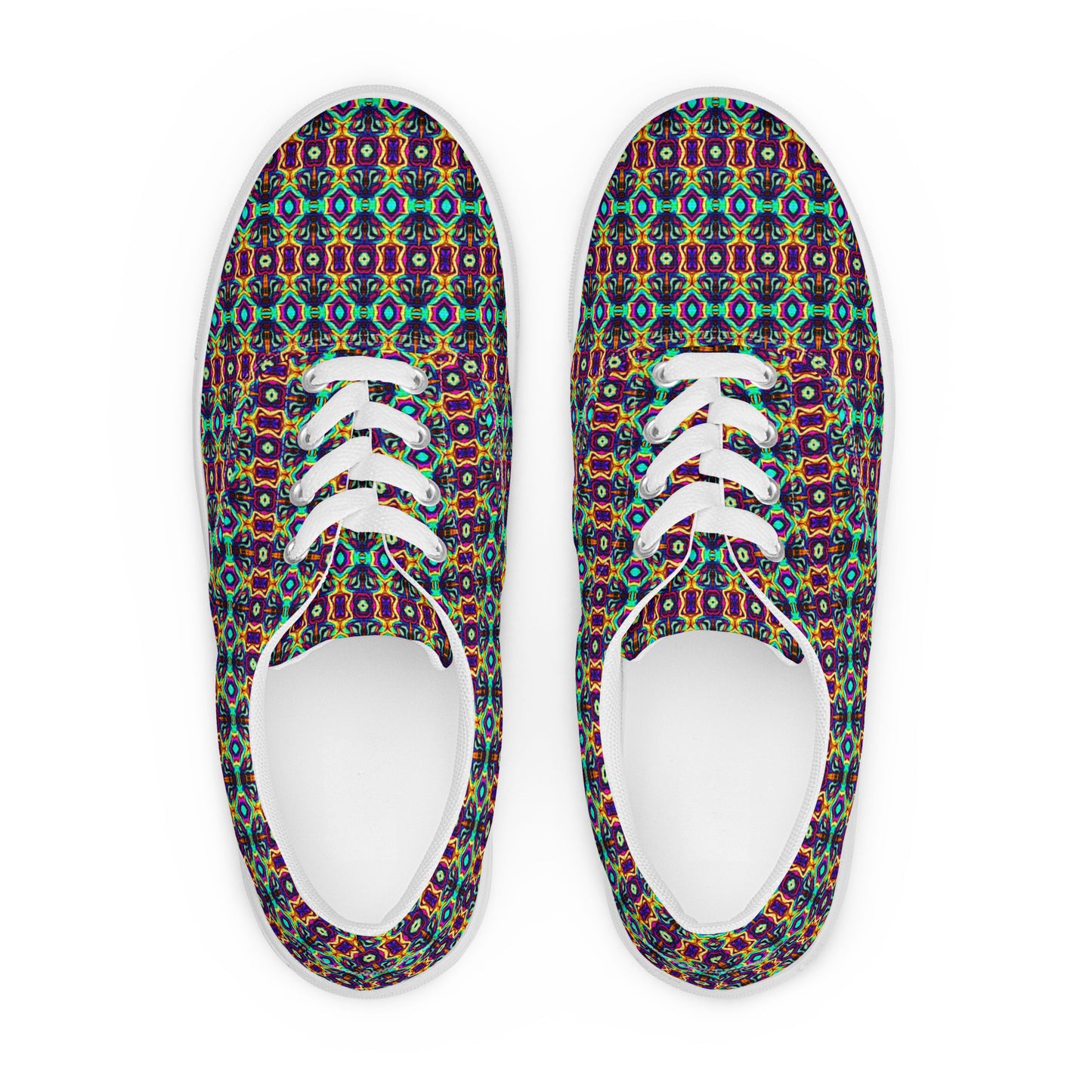 DMV 1465 Psy Artsy Men’s lace-up canvas shoes