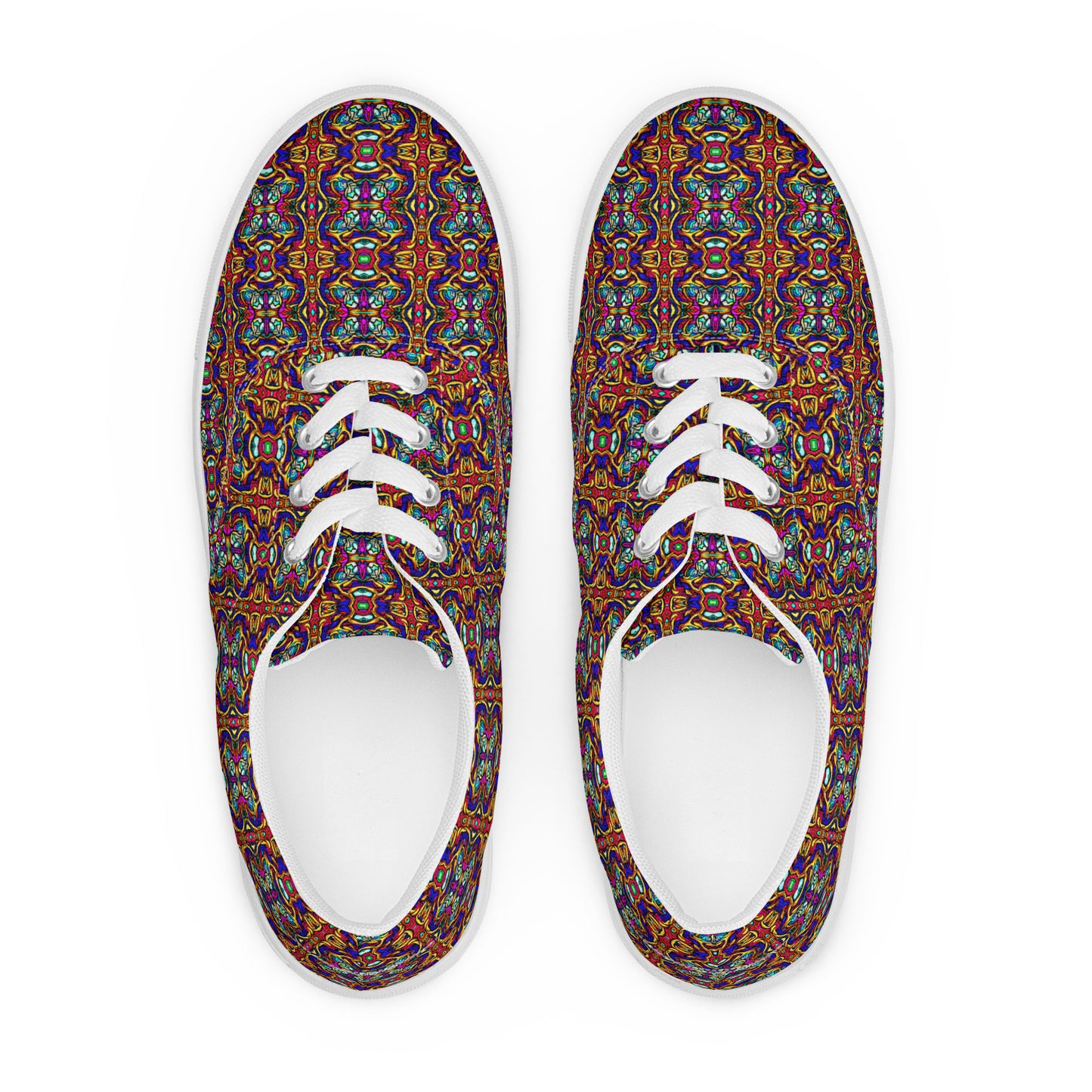 DMV 0190 Psy Artsy Men’s lace-up canvas shoes