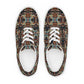 DMV 1045 Conceptual Artsy Men’s lace-up canvas shoes