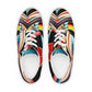 DMV 1735 Retro Art Men’s lace-up canvas shoes