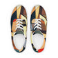 DMV 2098 Abstract Art Men’s lace-up canvas shoes