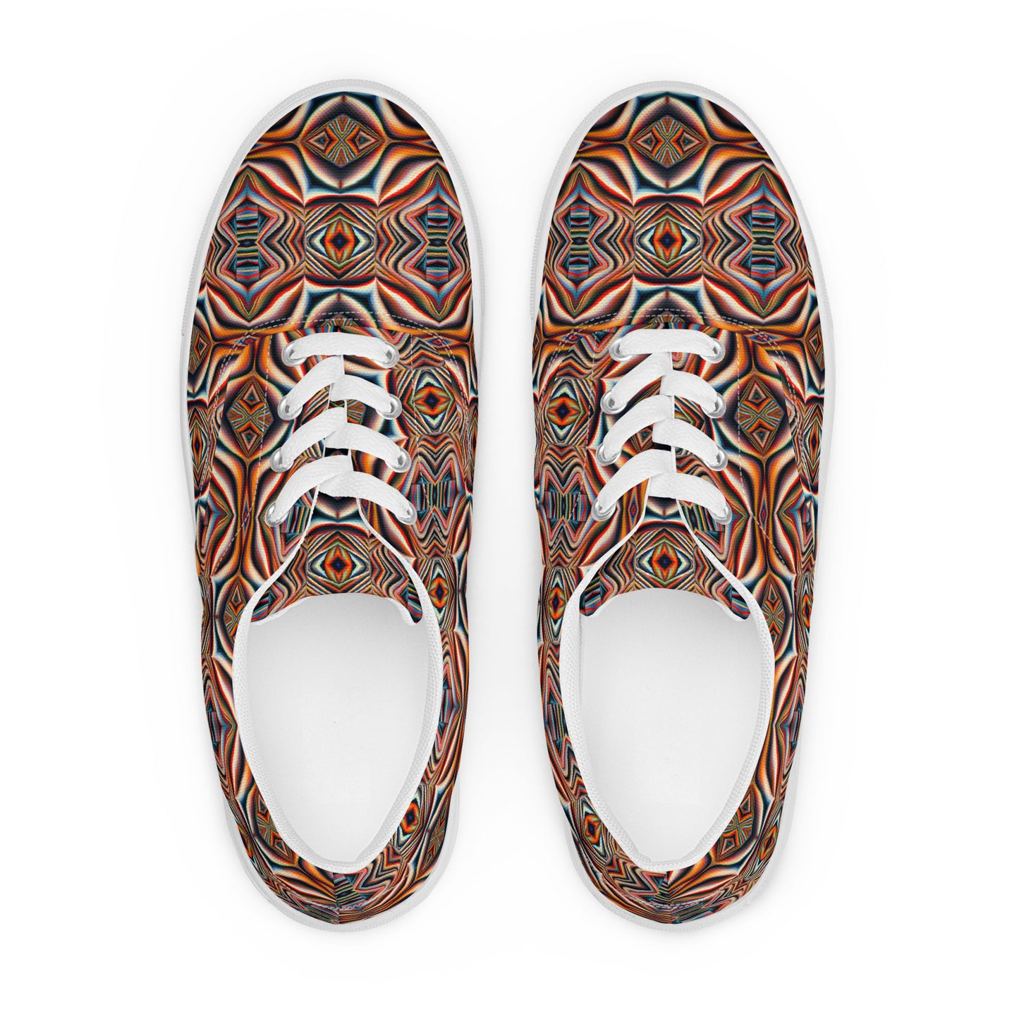 DMV 0688 Psy Artsy Men’s lace-up canvas shoes