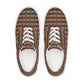 DMV 0291 Chic Boho Men’s lace-up canvas shoes