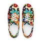 DMV 1283 Floral Men’s lace-up canvas shoes