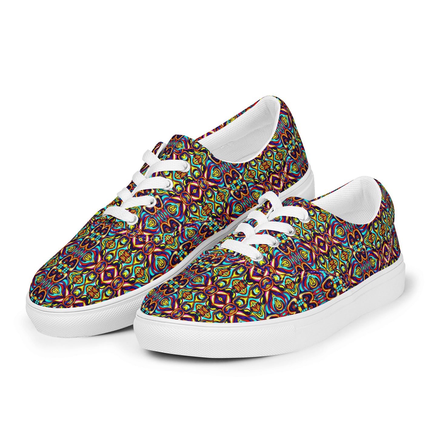 DMV 0118 Psy Artsy Men’s lace-up canvas shoes