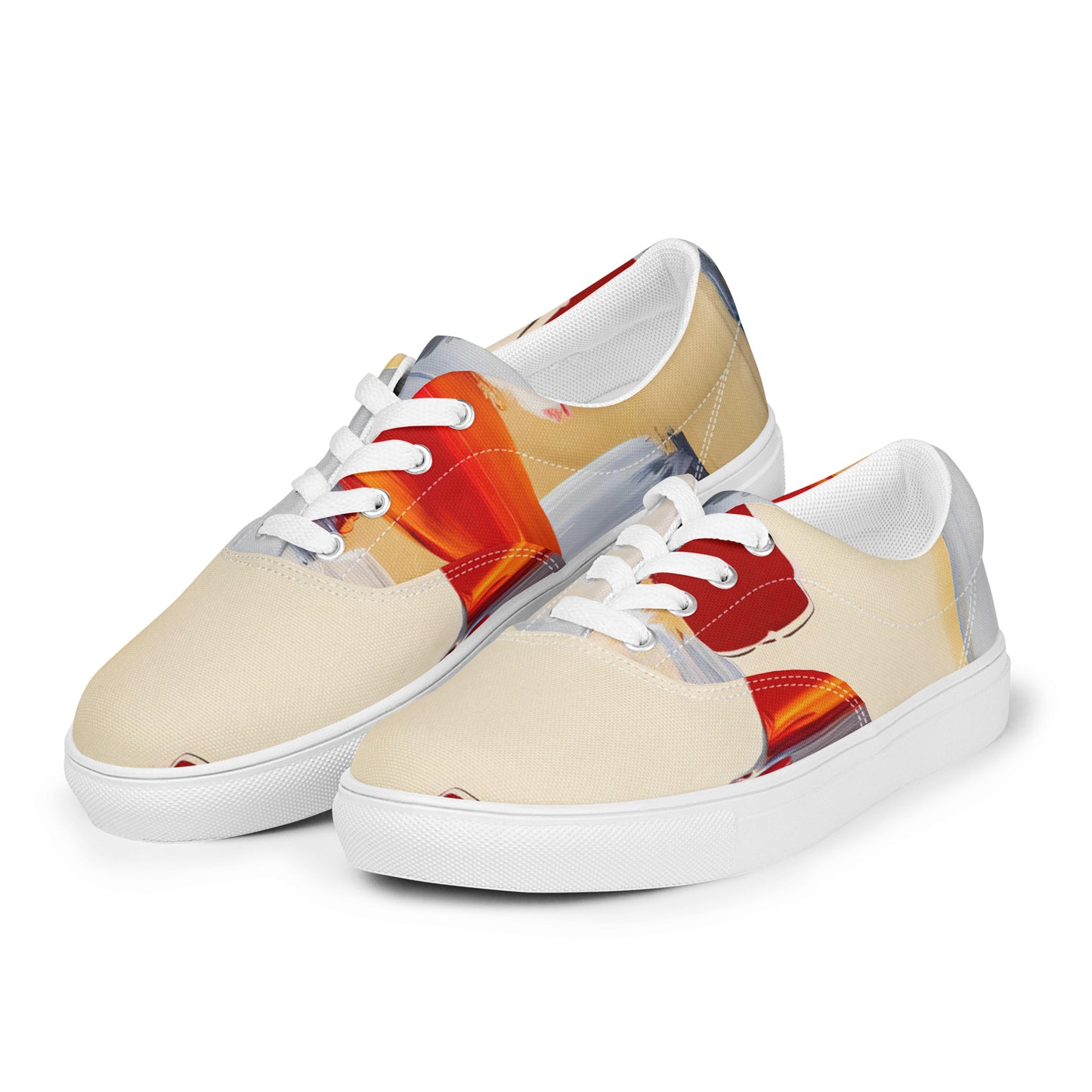 DMV 0128 Avant Garde Men’s lace-up canvas shoes