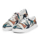 DMV 0264 Abstract Art Men’s lace-up canvas shoes