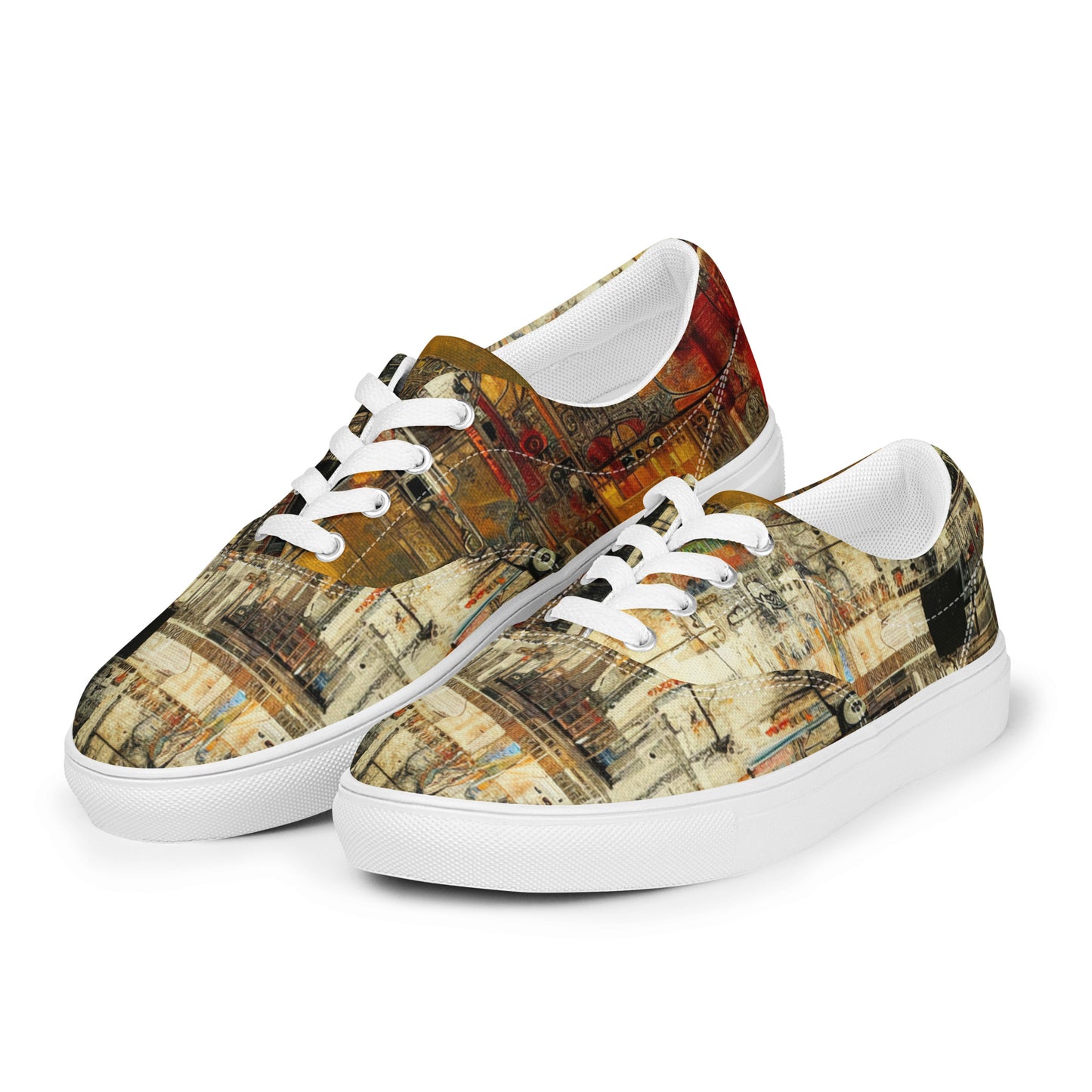 DMV 0120 Avant Garde Men’s lace-up canvas shoes