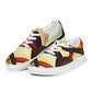 DMV 0181 Abstract Art Men’s lace-up canvas shoes