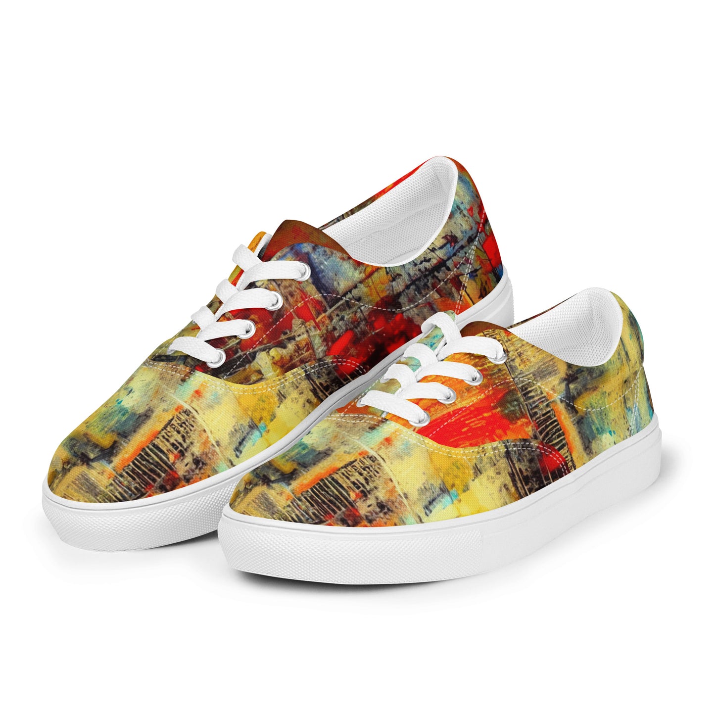 DMV 0279 Avant Garde Men’s lace-up canvas shoes