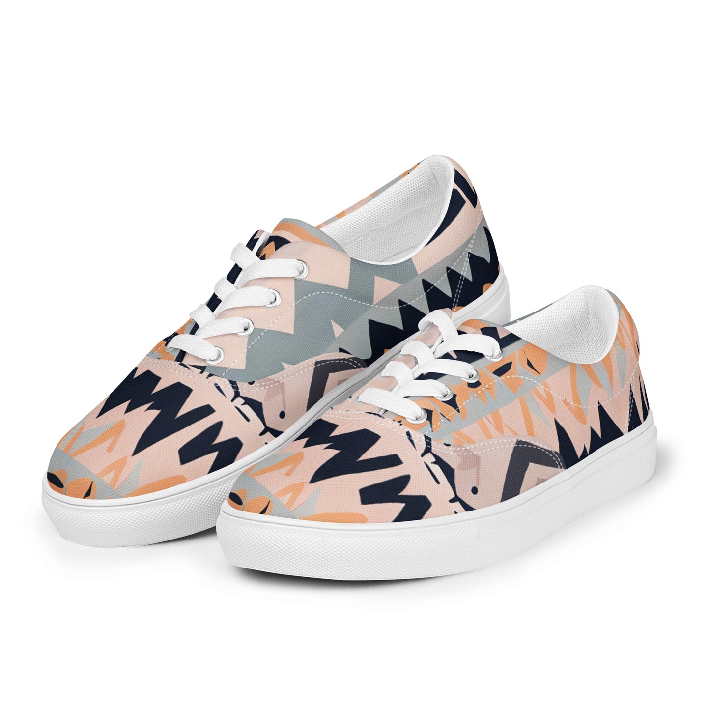 DMV 1345 Boho Men’s lace-up canvas shoes