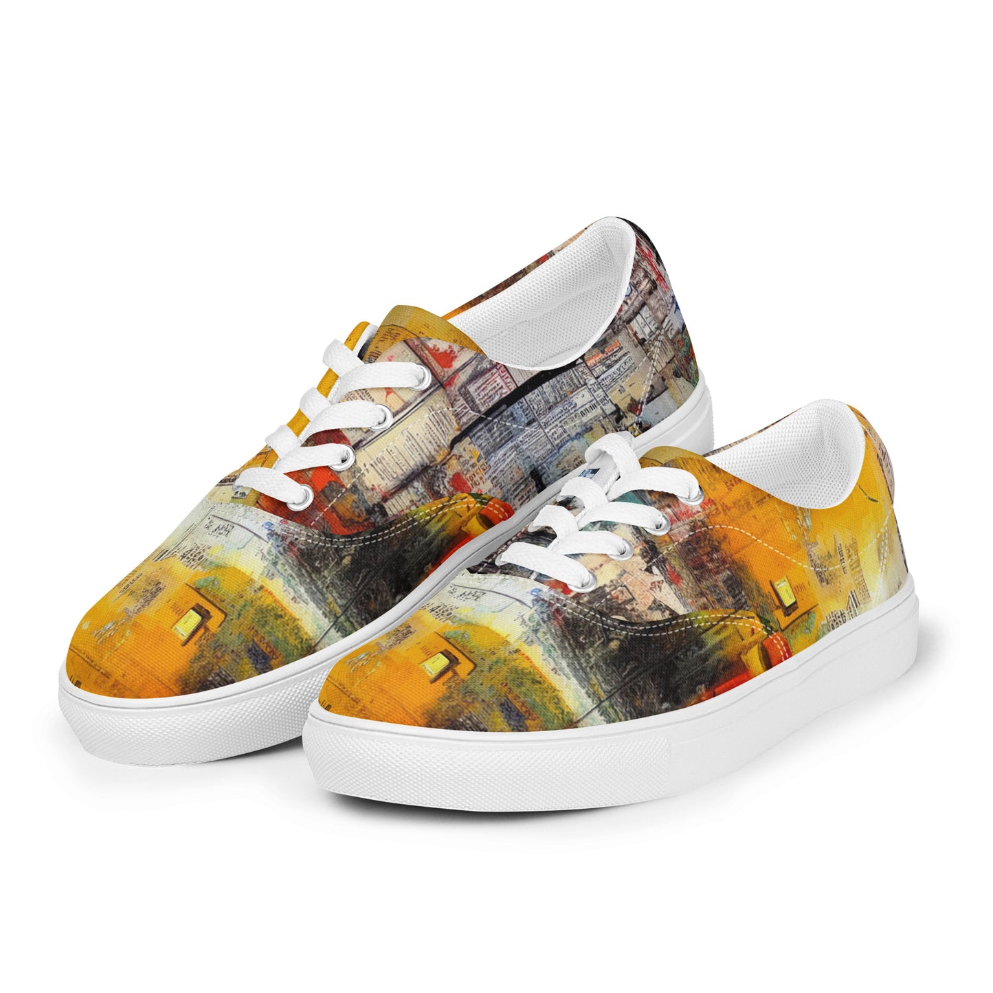 DMV 0189 Avant Garde Men’s lace-up canvas shoes