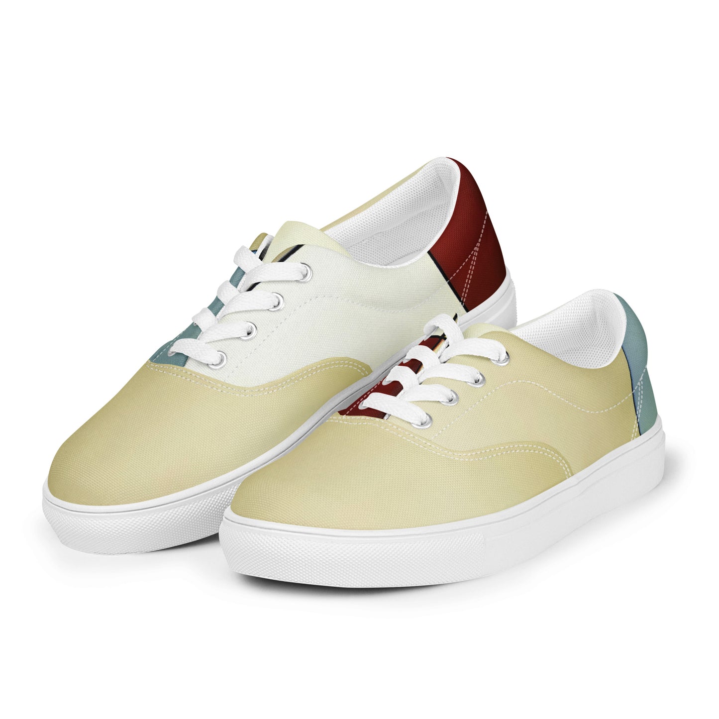 DMV 0177 Avant Garde Men’s lace-up canvas shoes