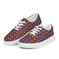 DMV 0199 Chic Boho Men’s lace-up canvas shoes