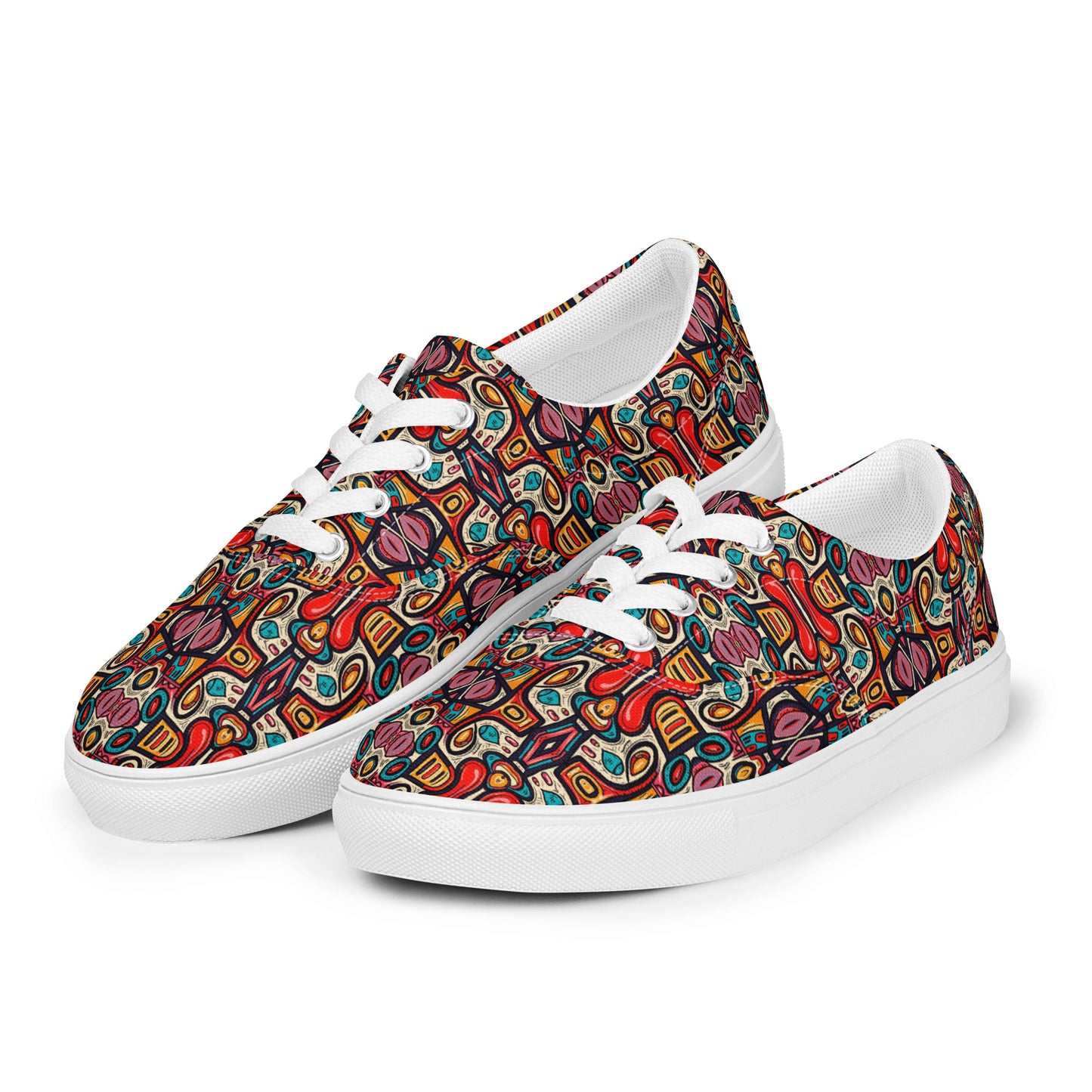 DMV 0720 Psy Artsy Men’s lace-up canvas shoes