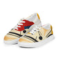 DMV 1654 Retro Art Men’s lace-up canvas shoes