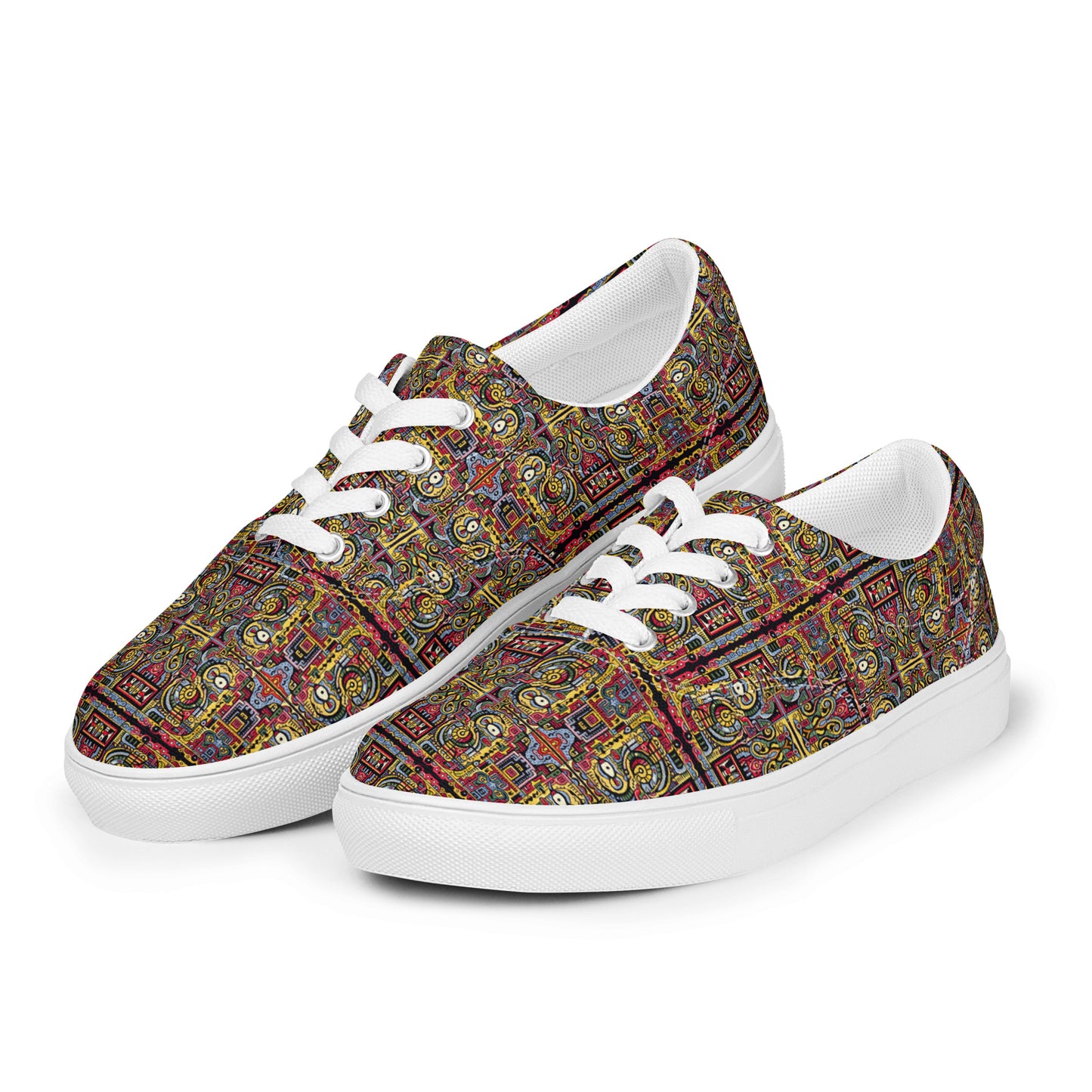 DMV 1124 Psy Artsy Men’s lace-up canvas shoes